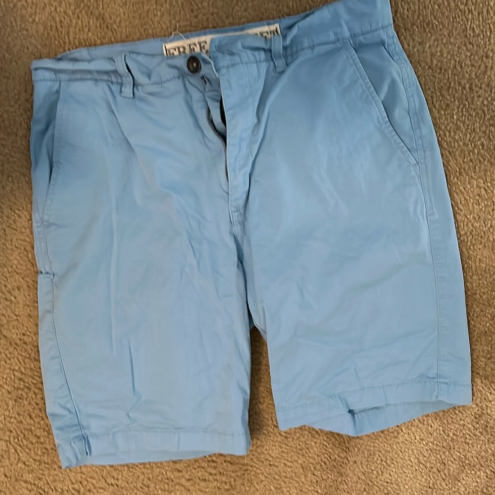 Men’s Free Planet stretch 32 blue shorts